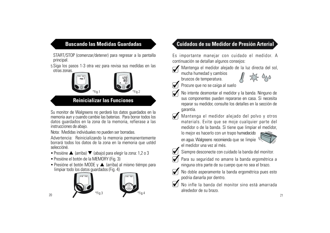 Samsung BD-7181W Reinicializar las Funciones, Presióne el botón de la Memory Fig, Limpiar todo los datos guardados Fig 