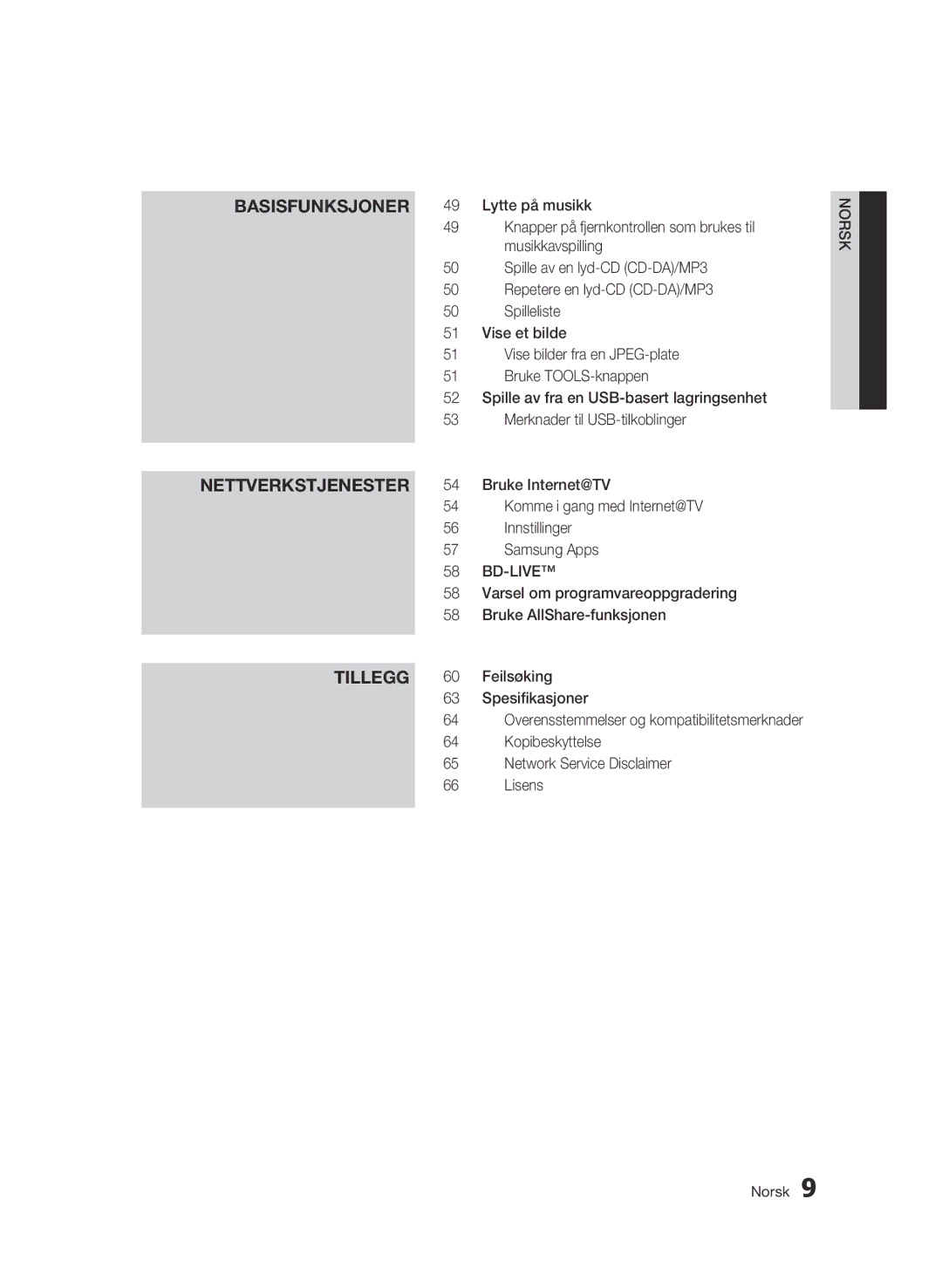 Samsung BD-C6800/XEE manual Bd-Live 