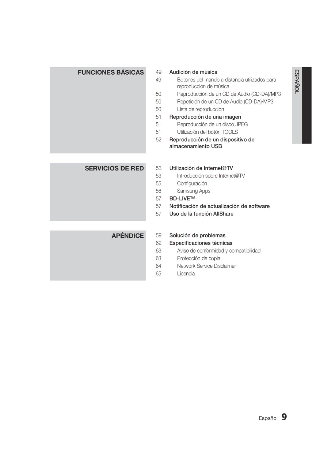 Samsung BD-C6900/XEE, BD-C6900/XAA, BD-C6900/XEF, BD-C6900/MEA manual Bd-Live 