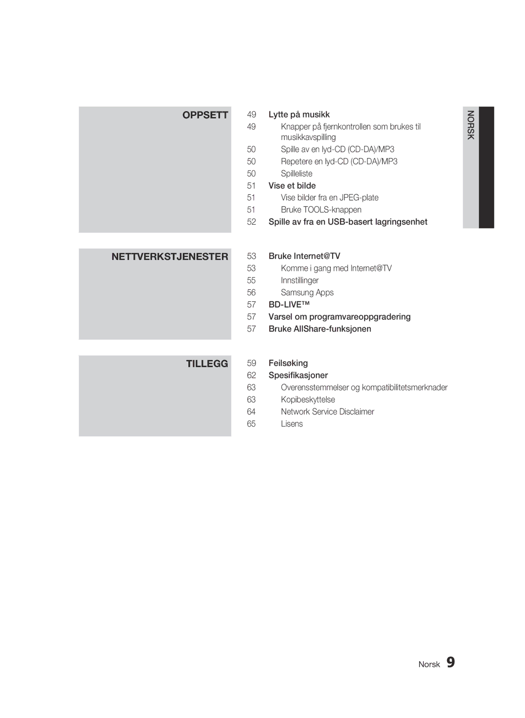 Samsung BD-C6900/XEE manual Bd-Live 