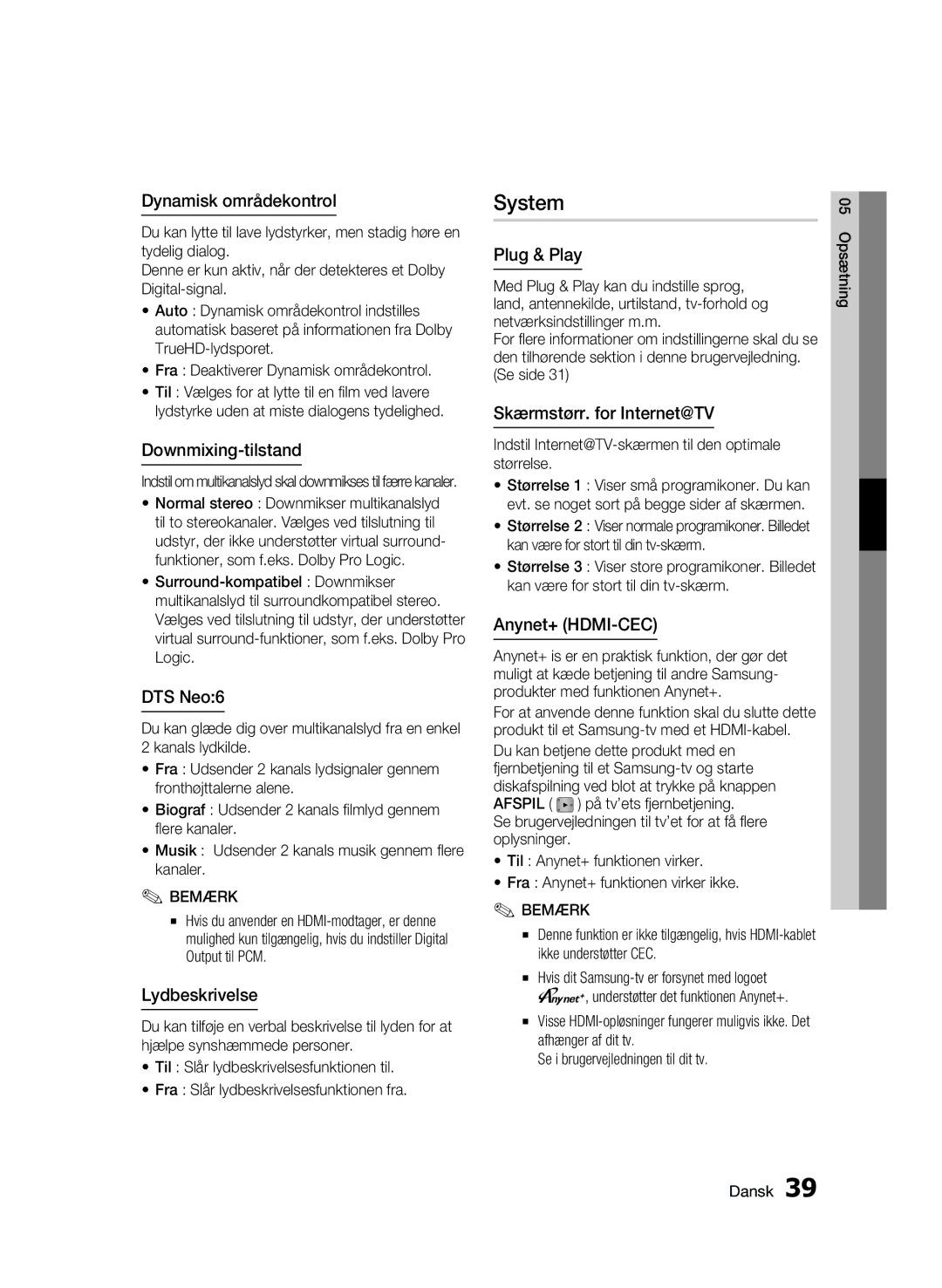 Samsung BD-C8200/XEE, BD-C8500/XEE manual System 