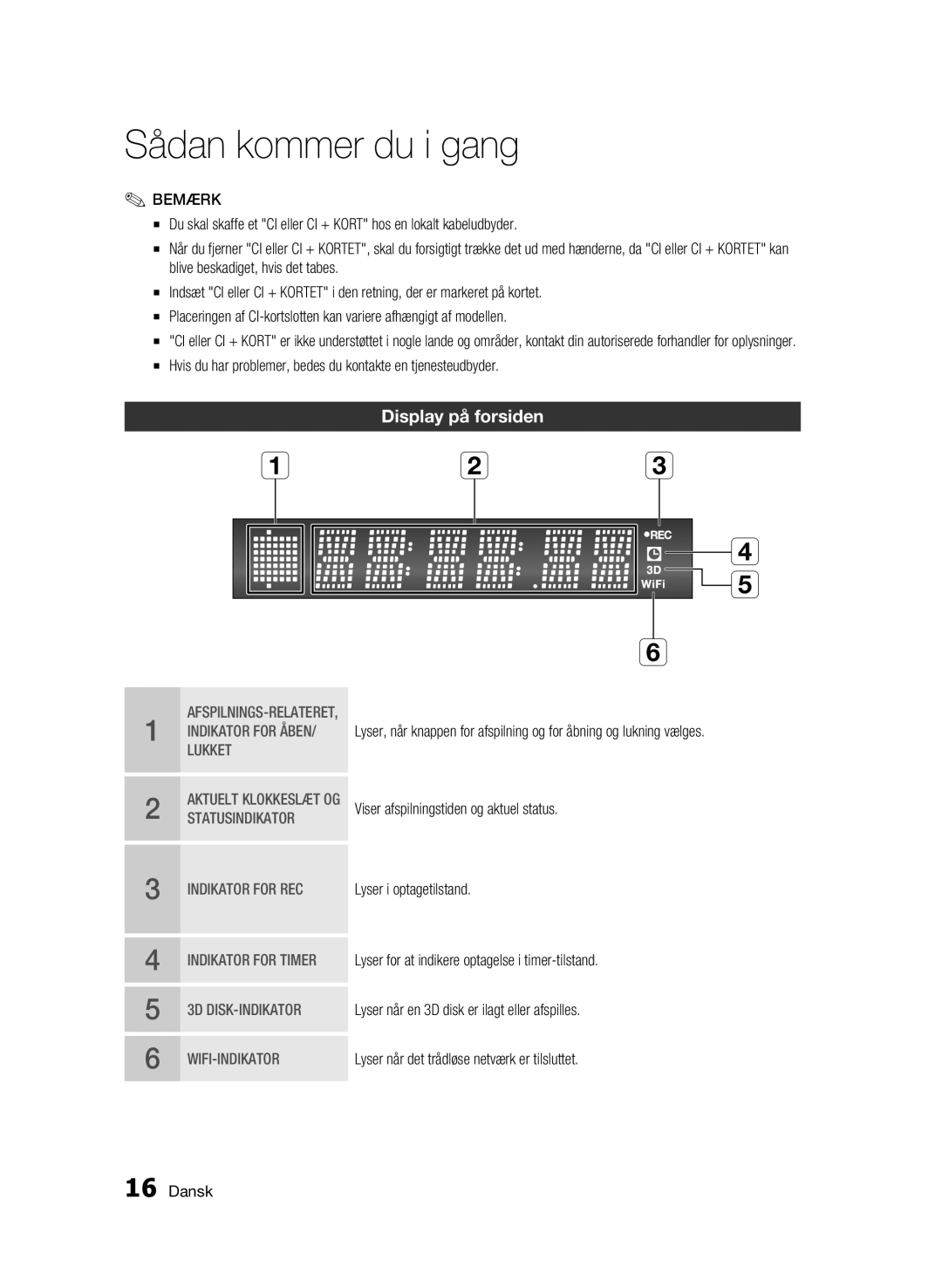 Samsung BD-C8900/XEE manual Display på forsiden 