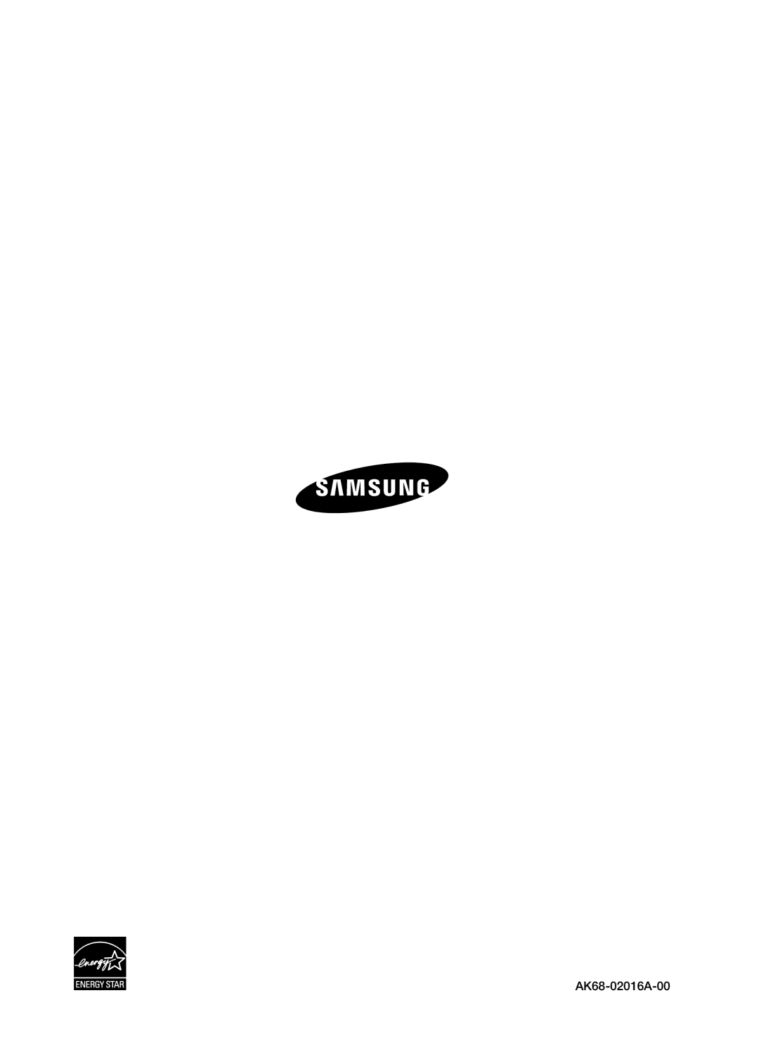 Samsung BD-D5300/UM, BD-D5300/ZN manual AK68-02016A-00 