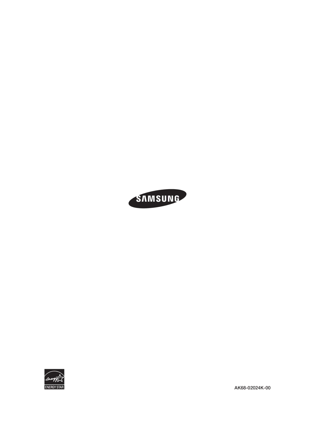 Samsung BD-D5500/SQ manual AK68-02024K-00 