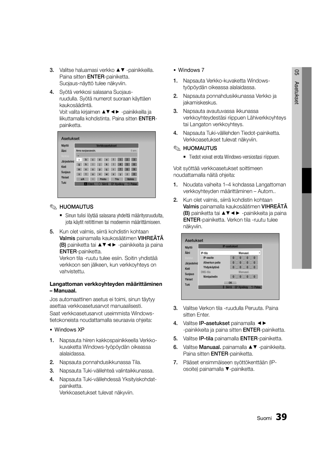 Samsung BD-D5500/XE manual Manuaal 