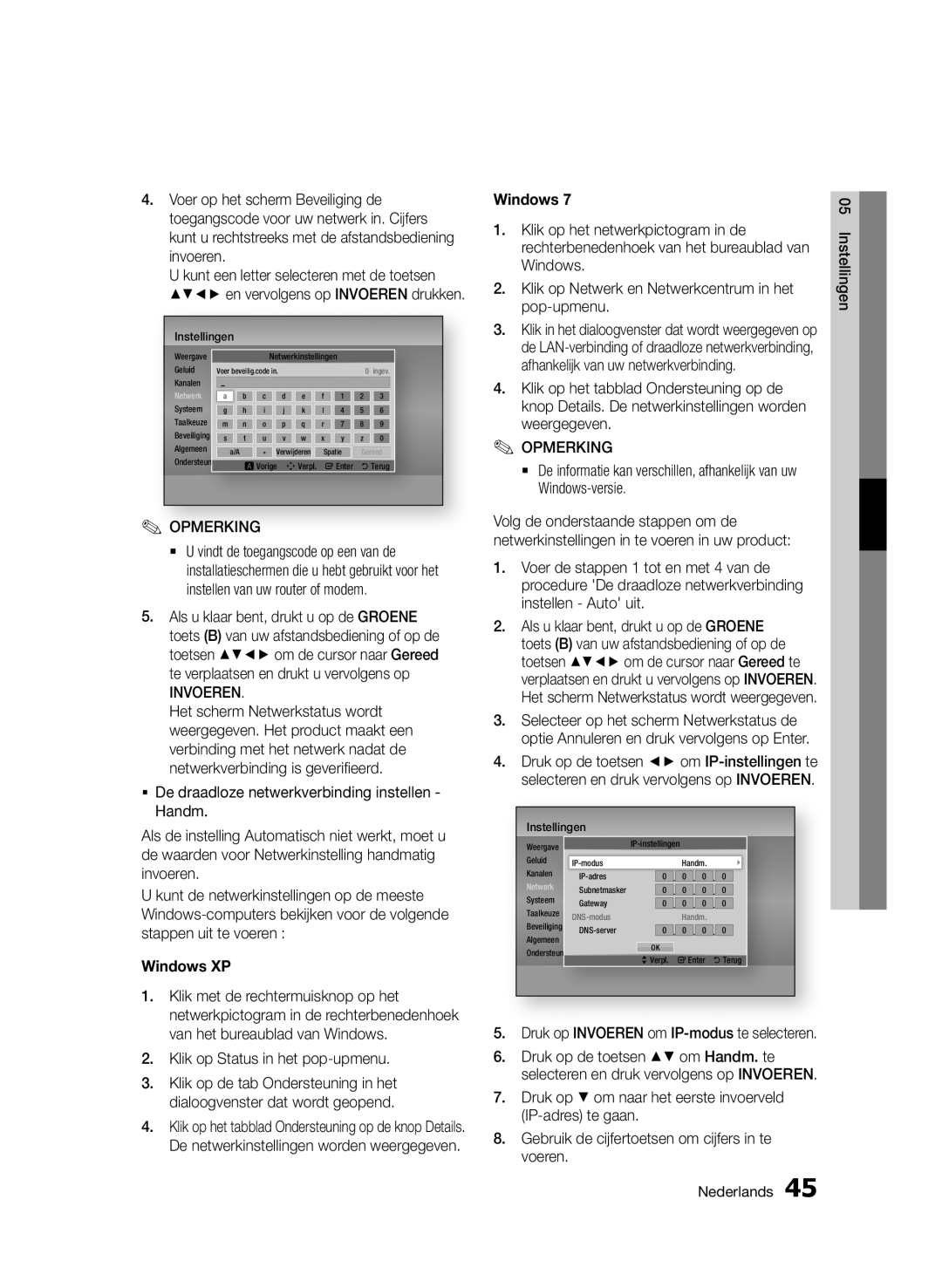 Samsung BD-D6900/ZF manual Voer de stappen 1 tot en met 4 van de, Instellen Auto uit Als u klaar bent, drukt u op de Groene 