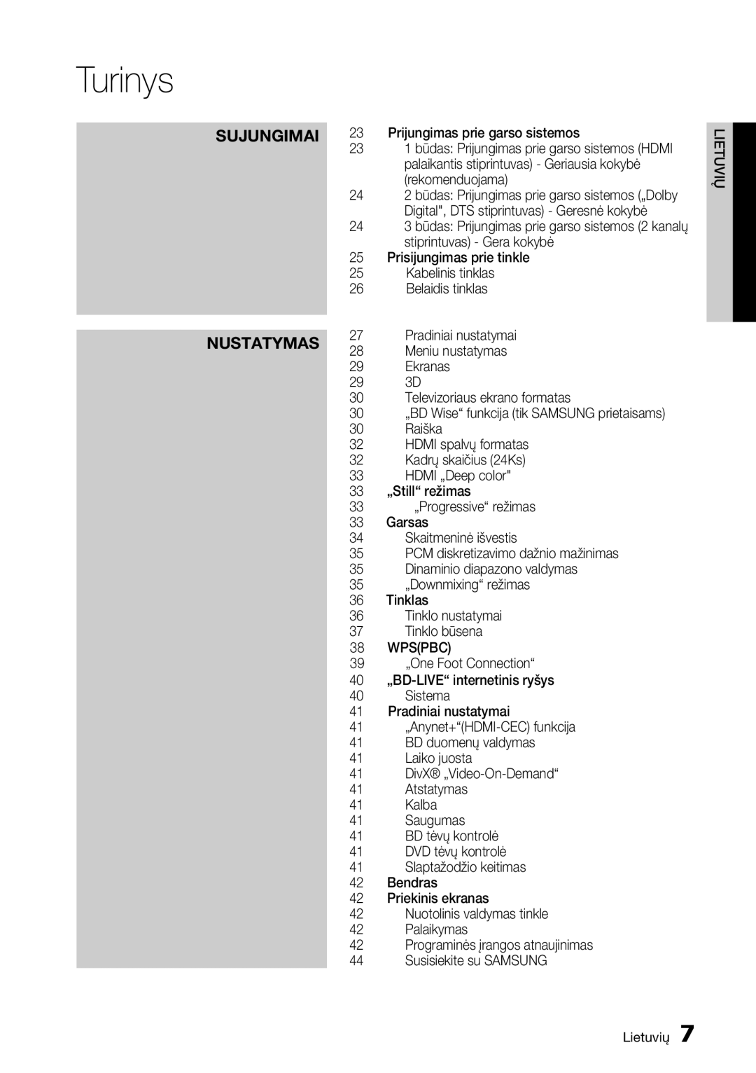 Samsung BD-D7000/EN manual Wpspbc 