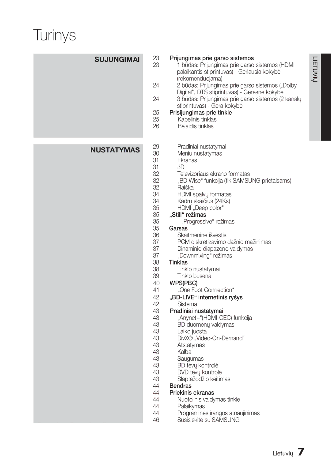 Samsung BD-D7500/EN manual Wpspbc 