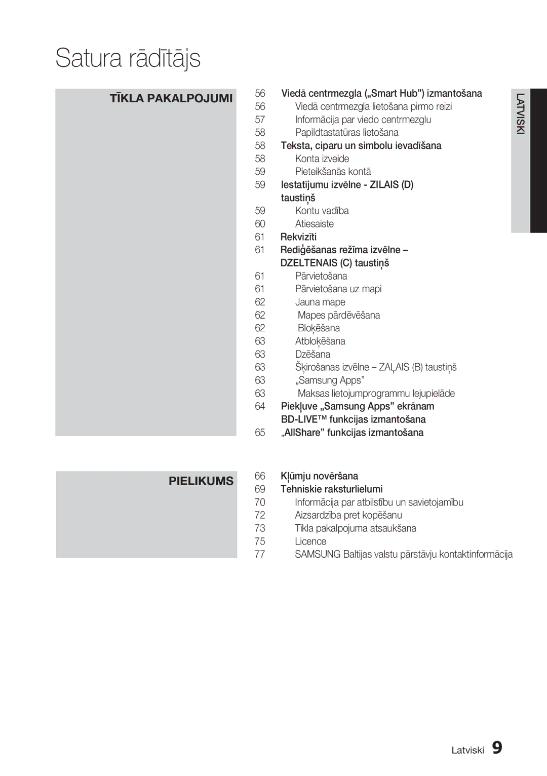 Samsung BD-D7500/EN Viedā centrmezgla lietošana pirmo reizi, Informācija par viedo centrmezglu, Papildtastatūras lietošana 