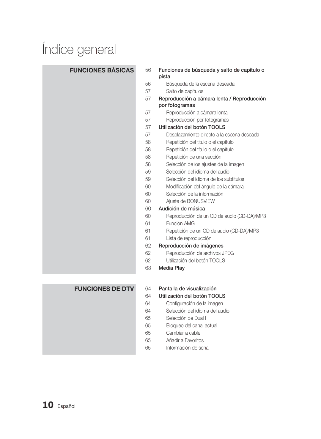 Samsung BD-D8900/ZF manual Selección de Dual I, Bloqueo del canal actual, Cambiar a cable, Añadir a Favoritos 