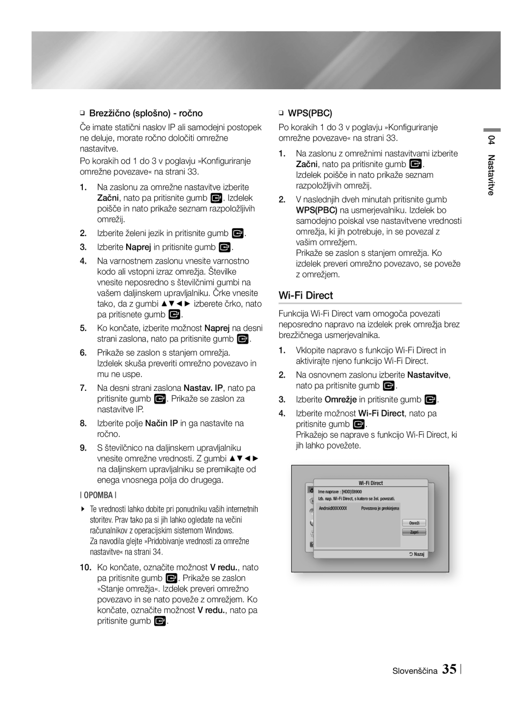 Samsung BD-E8500/EN, BD-E8900/EN, BD-E8300/EN manual Ime naprave HDDE8900 