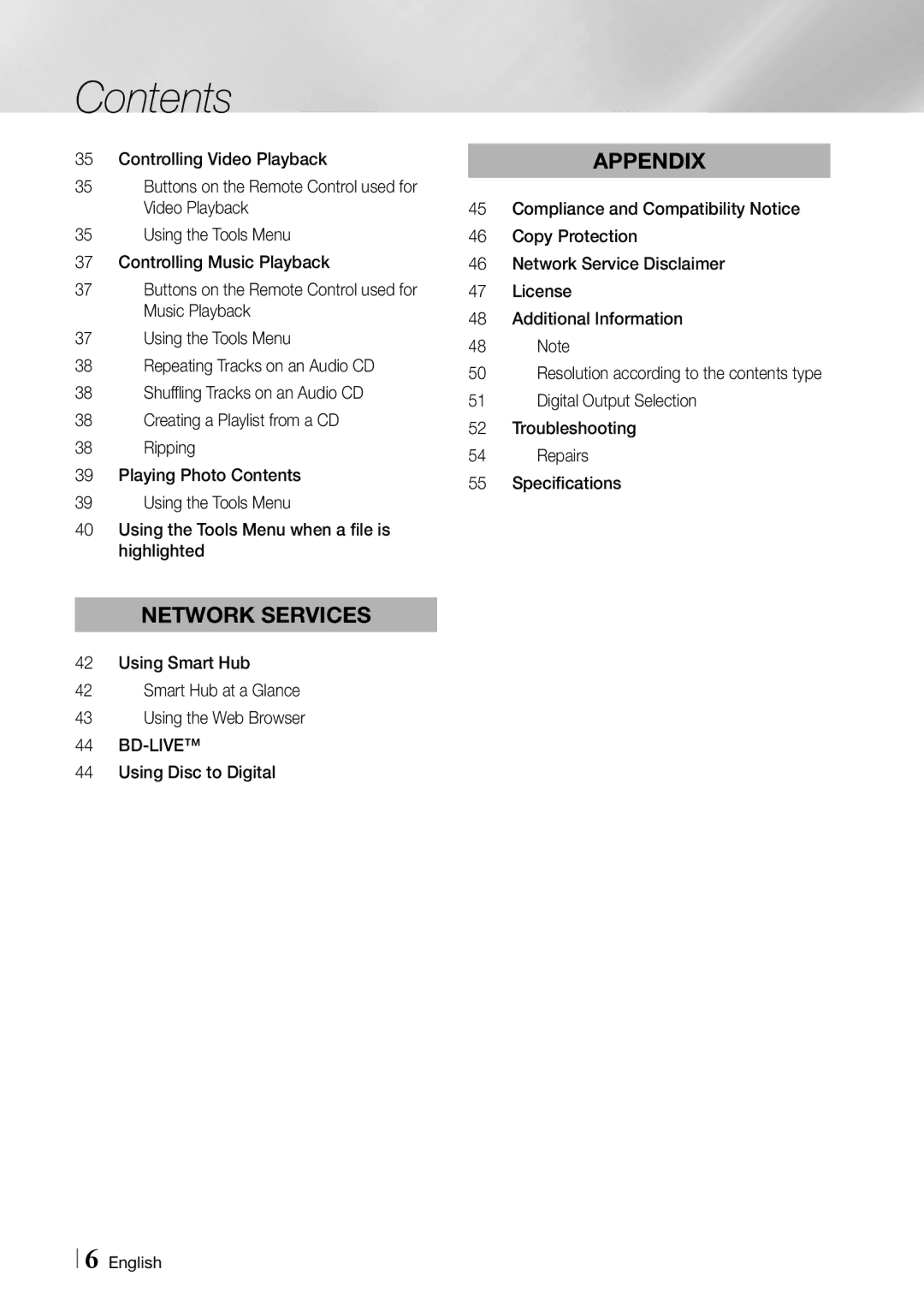 Samsung BD-ES6000/ZA user manual Using Smart Hub Smart Hub at a Glance Using the Web Browser, Using Disc to Digital 