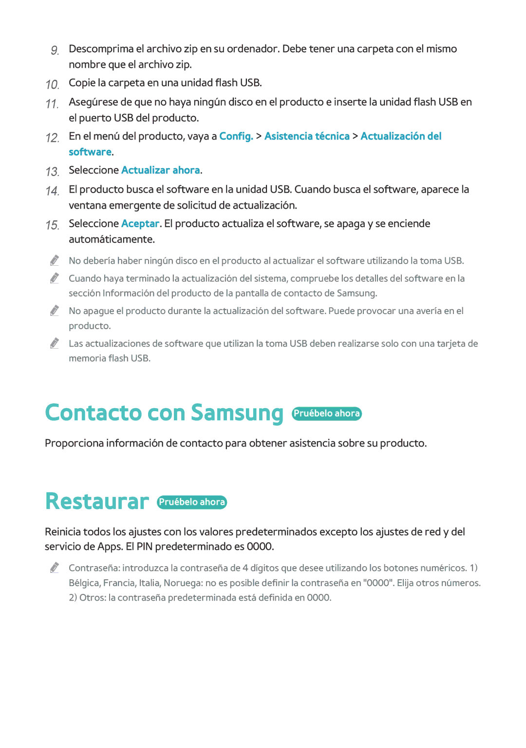 Samsung BD-H8500/ZF, BD-H8900/ZF manual Contacto con Samsung Pruébelo ahora 