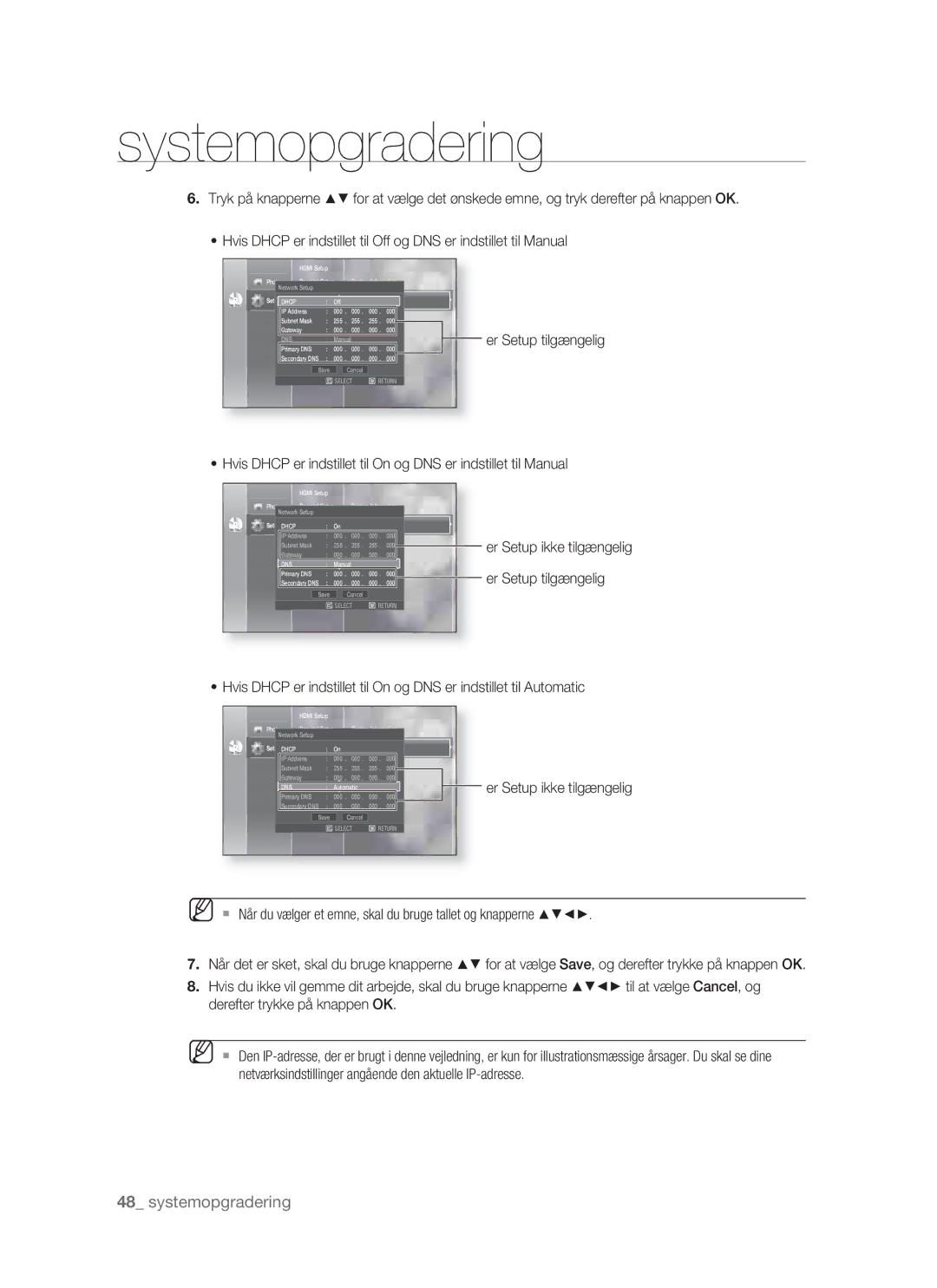 Samsung BD-P1400/XEE manual Dns 