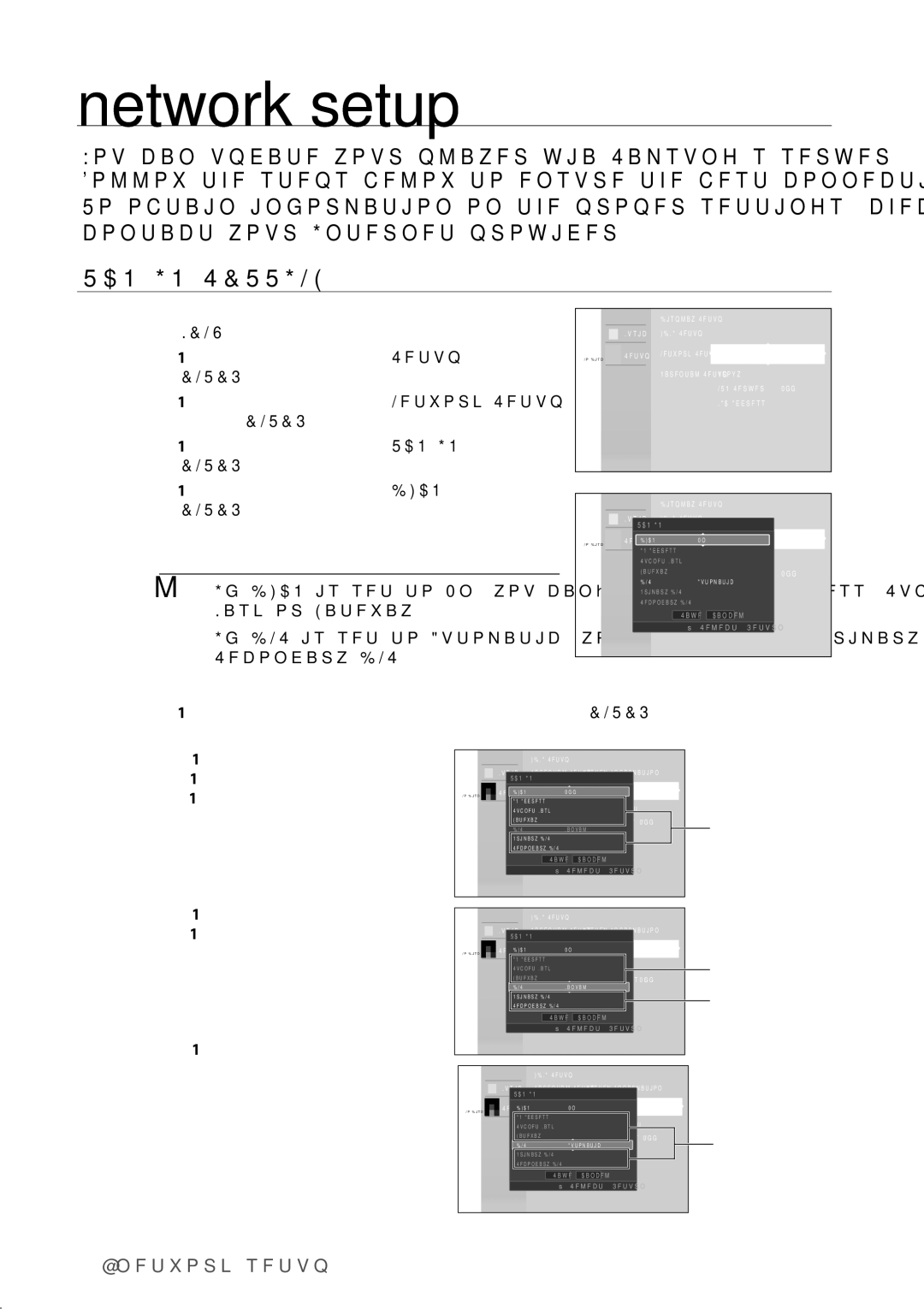 Samsung BD-P1500 user manual TCP/IP Setting, Manual, enter your IP Address, Optional, Additional settings 