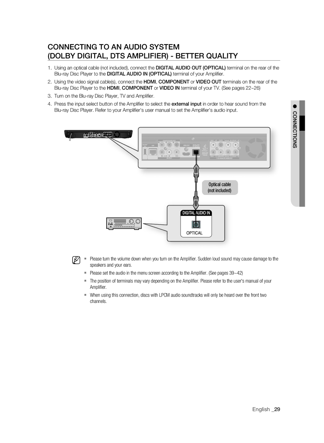 Samsung BD-P3600 user manual Channels 