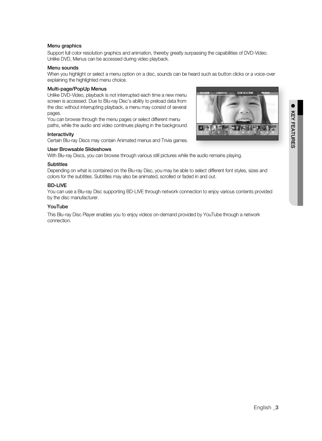 Samsung BD-P4600 user manual English, Interactivity 