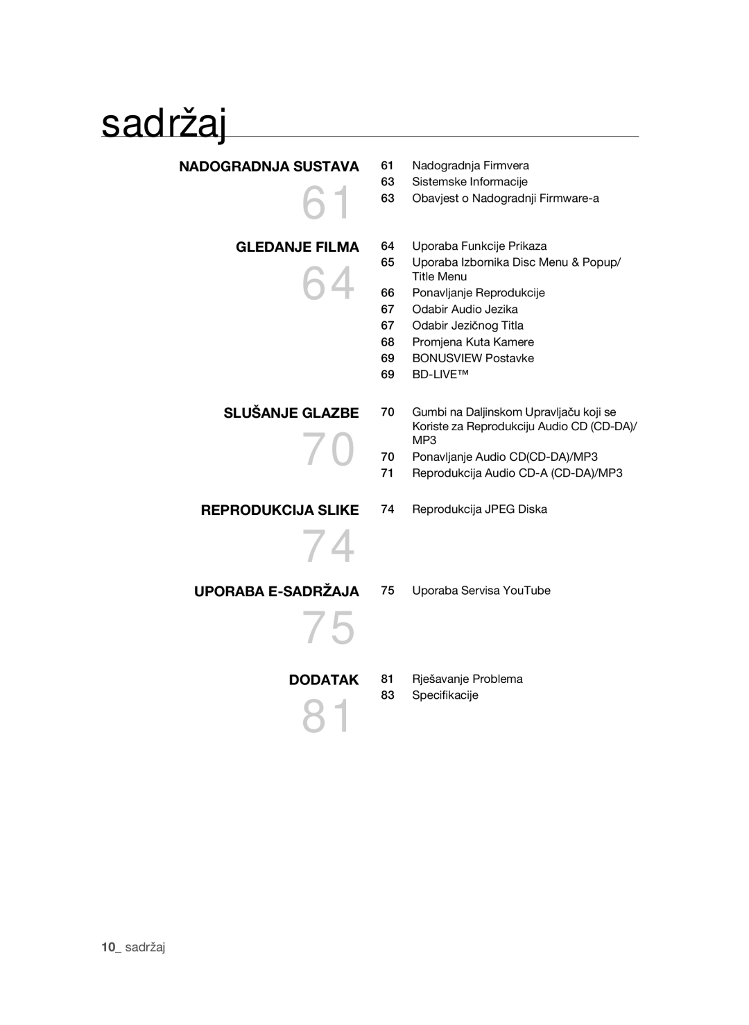 Samsung BD-P4600/EDC, BD-P4600/XEE manual Bd-Live 