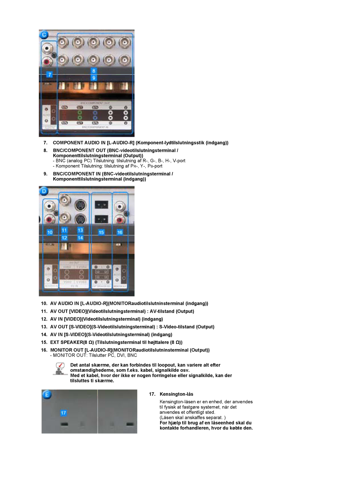 Samsung LS40BEPNSF/EDC, BE40PSNS/EDC, BE40TSNS/EDC manual 