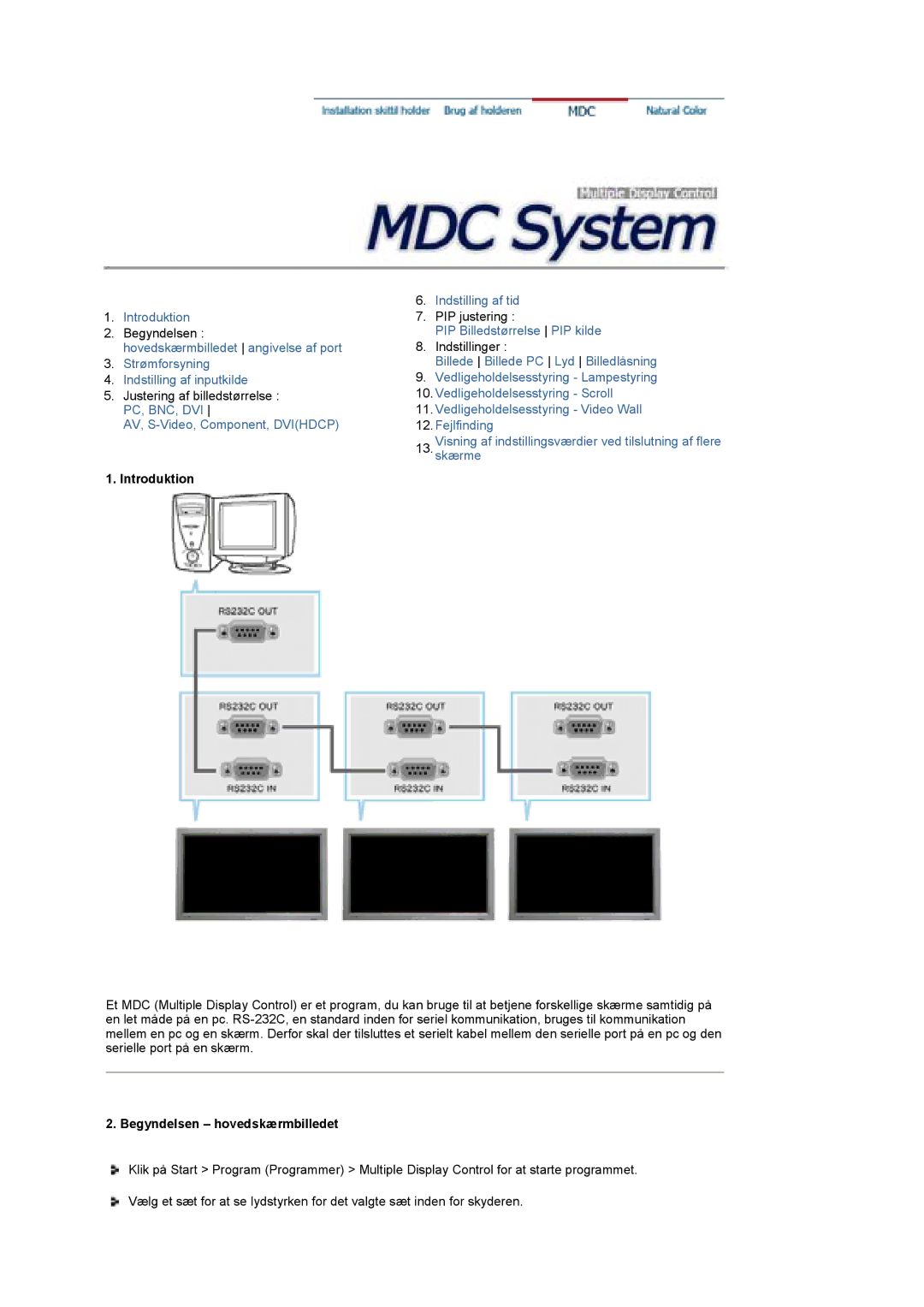 Samsung BE40TSNS/EDC, BE40PSNS/EDC, LS40BEPNSF/EDC manual Introduktion 