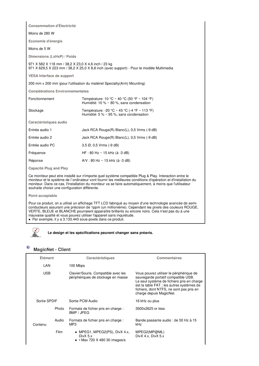 Samsung BE40TSNS/EDC, BE40PSNS/EDC manual MagicNet Client 