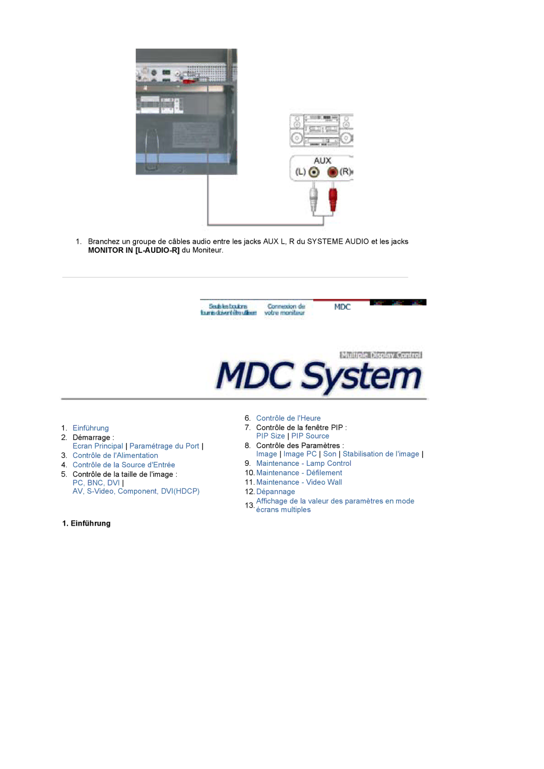 Samsung BE40TSNS/EDC, BE40PSNS/EDC manual AV, S-Video, Component, Dvihdcp Contrôle de lHeure 