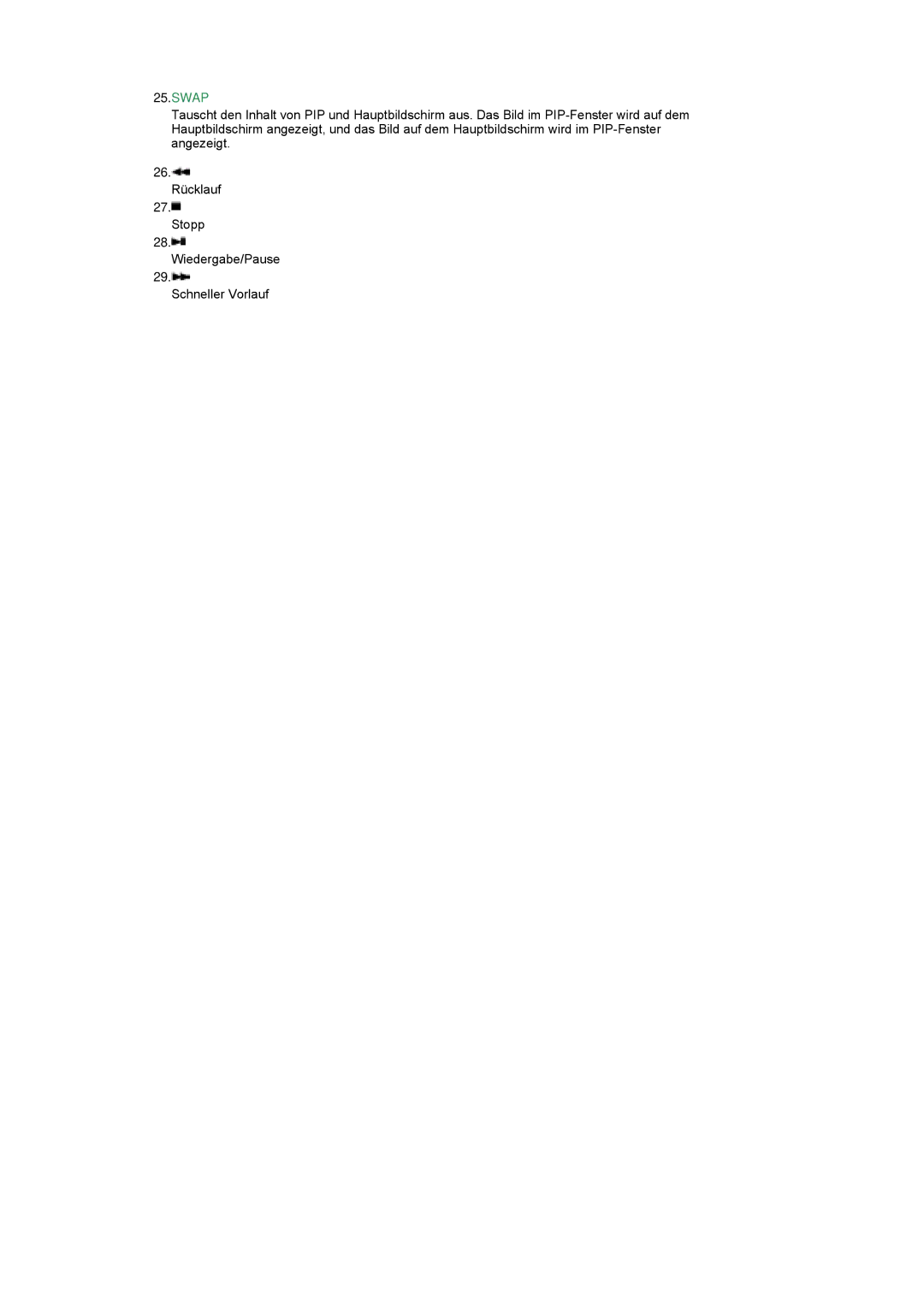 Samsung BE40PSNS/EDC, BE40TSNS/EDC manual Swap 