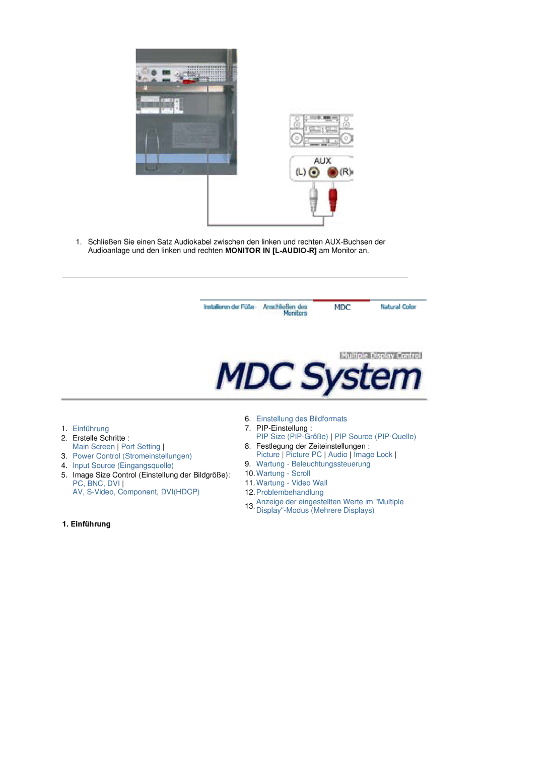 Samsung BE40TSNS/EDC, BE40PSNS/EDC manual AV, S-Video, Component, Dvihdcp Einstellung des Bildformats 