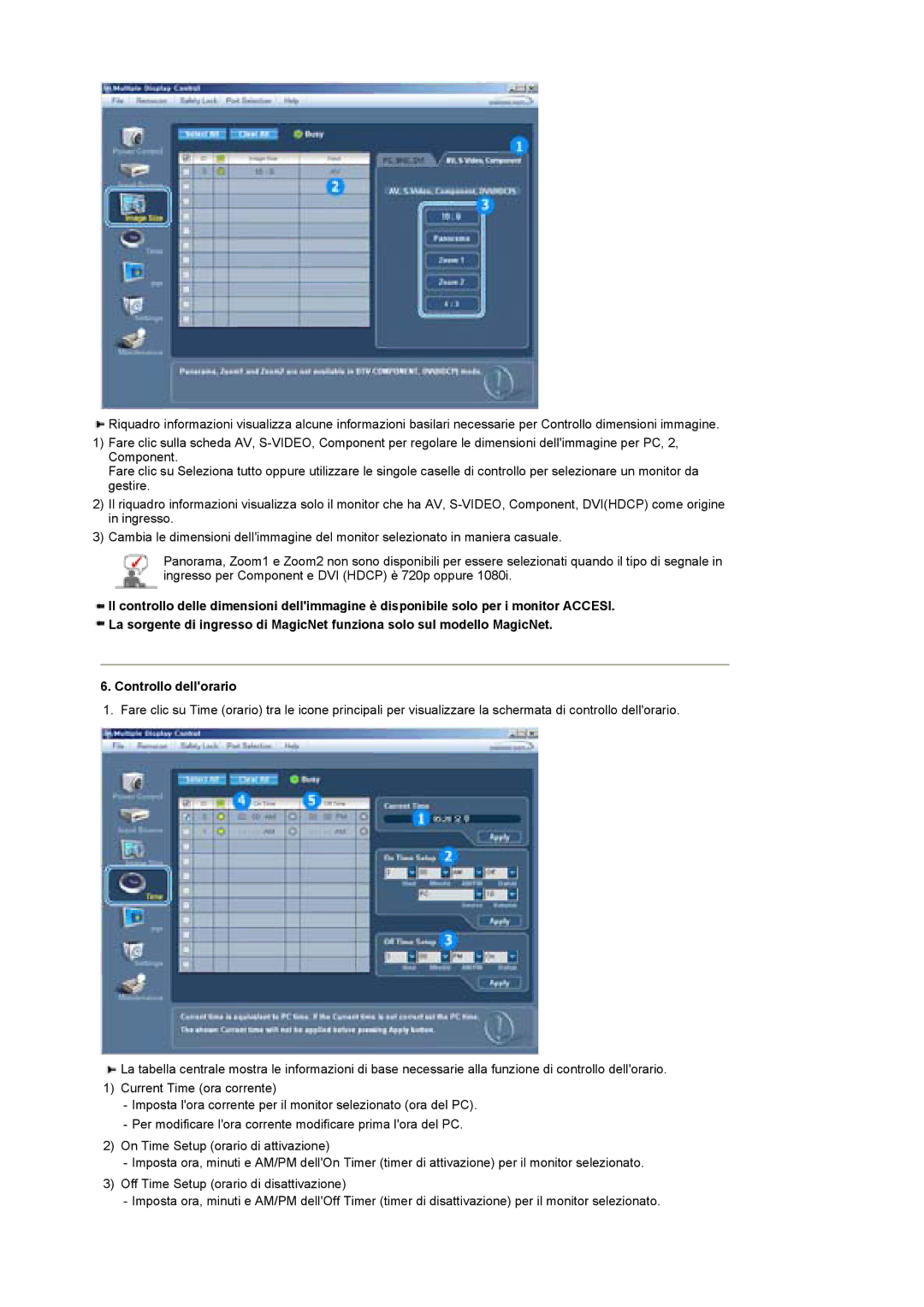 Samsung BE40PSNS/EDC, BE40TSNS/EDC manual Controllo dellorario 