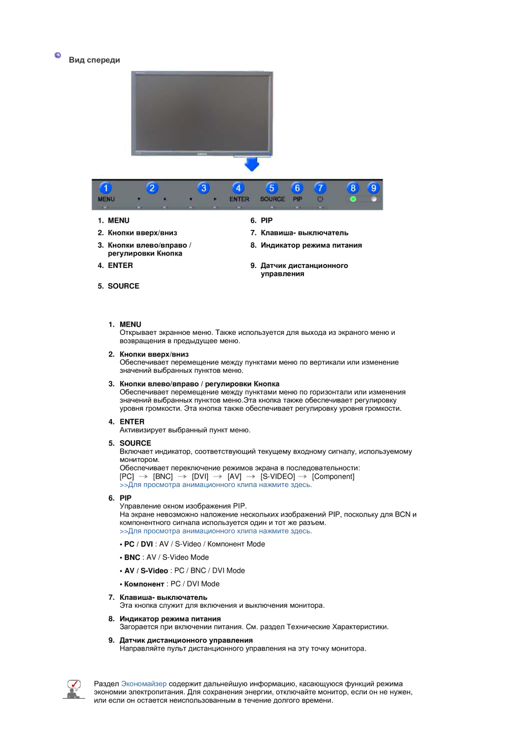 Samsung BE40TSNS/EDC, BE40PSNS/EDC manual Ȼɢɞ ɫɩɟɪɟɞɢ 