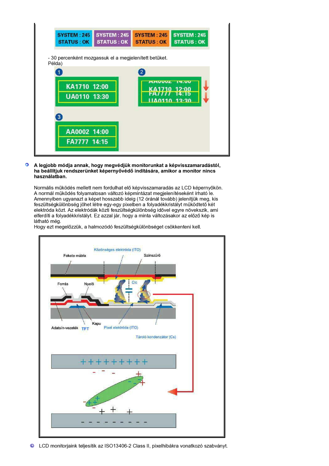 Samsung BE40PSNS/EDC manual Percenként mozgassuk el a megjelenített betűket. Példa 