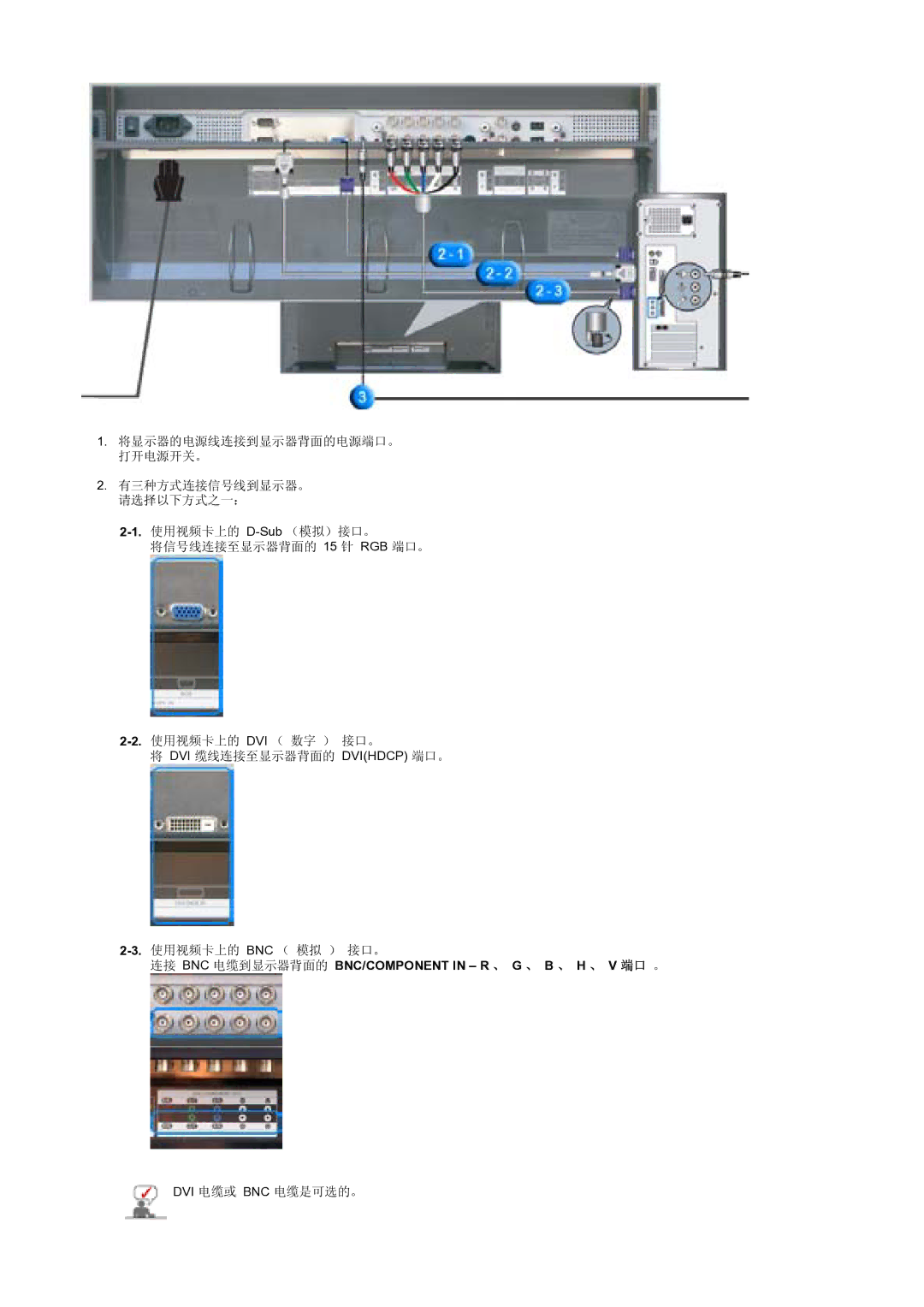 Samsung BE40PSNS/EDC manual  Bnc    