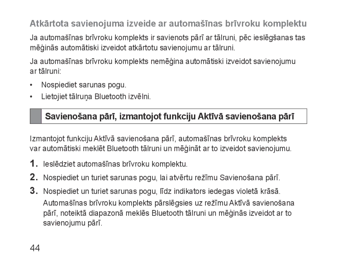 Samsung BHF1000VBECSEB, BHF1000VBECSER manual 