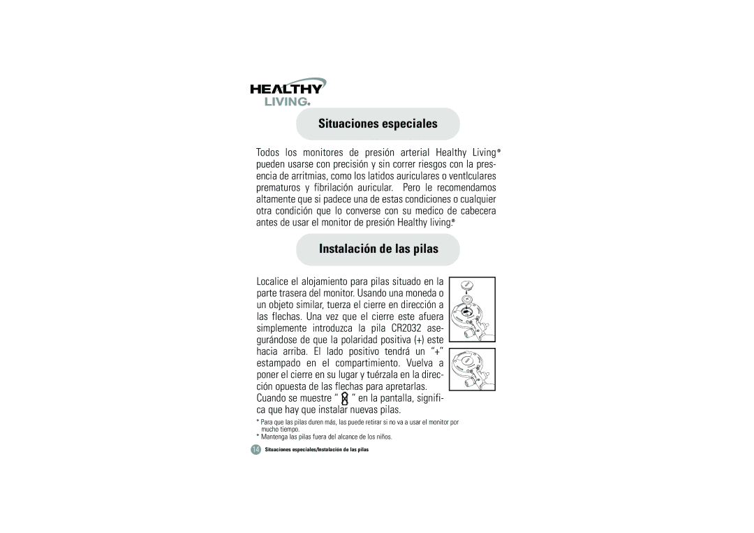 Samsung BHM-1008 owner manual Situaciones especiales, Instalación de las pilas 