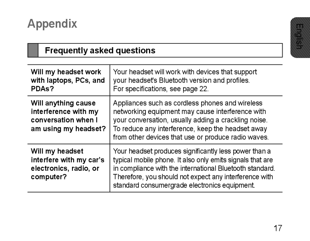 Samsung BHM1100EBEGCRO, BHM1100EBEGXEF, BHM1100NBEGXET, BHM1100EBEGXET, BHM1100EBEGFOP manual Frequently asked questions 