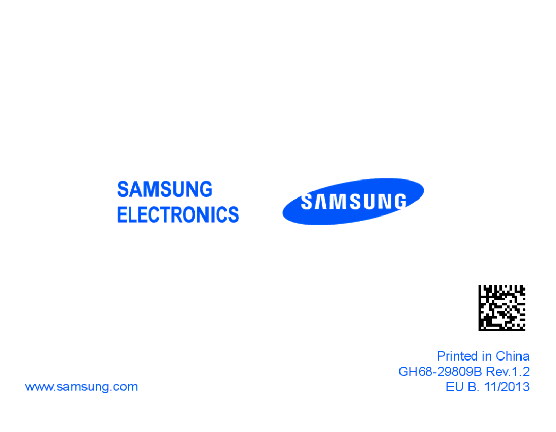 Samsung BHM1100NBEGXEH, BHM1100EBEGXEF, BHM1100NBEGXET, BHM1100EBEGXET, BHM1100EBEGFOP, BHM1100EBEGCRO GH68-29809B Rev.1.2 