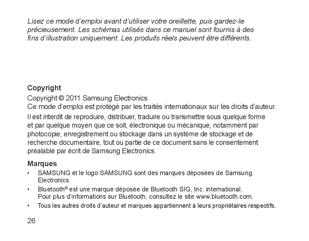 Samsung BHM1200EBEGXEH, BHM1200EBEGXEF, BHM1200EBEGXET, BHM1200EBEGEUR, BHM1200EBEGXEB, BHM1200NBEBHAT manual Copyright, Marques 