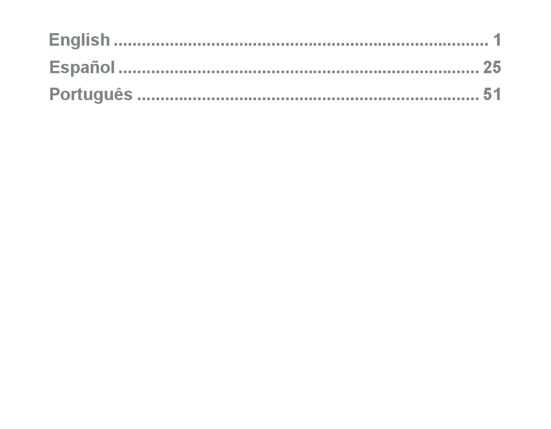 Samsung BHM1200EBEGXEH, BHM1200EBEGXEF, BHM1200EBEGXET, BHM1200EBEGEUR, BHM1200EBEGXEB manual English Español Português 