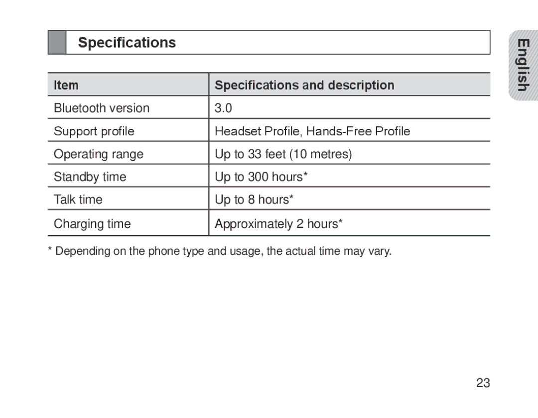 Samsung BHM1200EBEGHAT, BHM1200EBEGXEF, BHM1200EBEGXET, BHM1200EBEGXEH, BHM1200EBEGEUR Specifications and description 