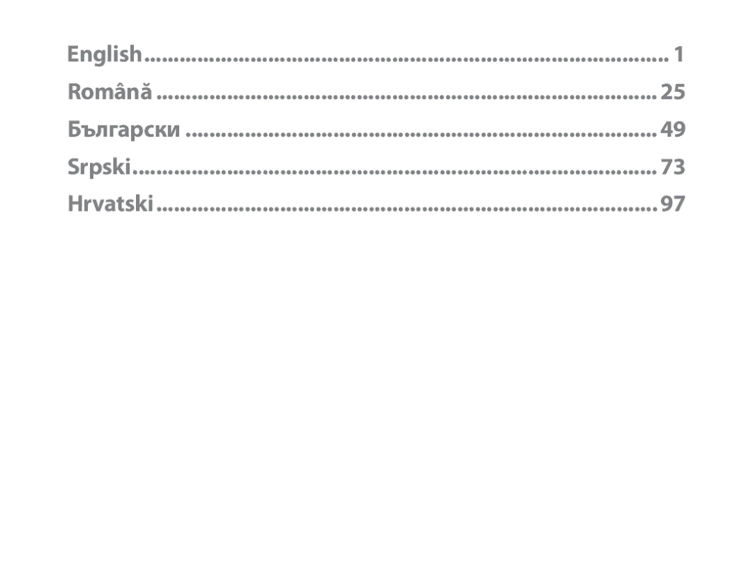 Samsung BHM1300EWEGXEG, BHM1300EKEGXEG, BHM1300EREGXEG, BHM1300EBEGXEG manual English Română Български Srpski Hrvatski 