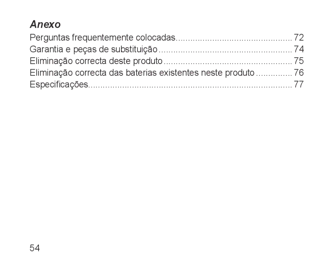 Samsung BHM1500EBECXET, BHM1500EBECXEF, BHM1500EBECTUR, BHM1500EBECFOP, BHM1500EBECXSG, BHM1500JBECJED, BHM1500JBEGJED Anexo 