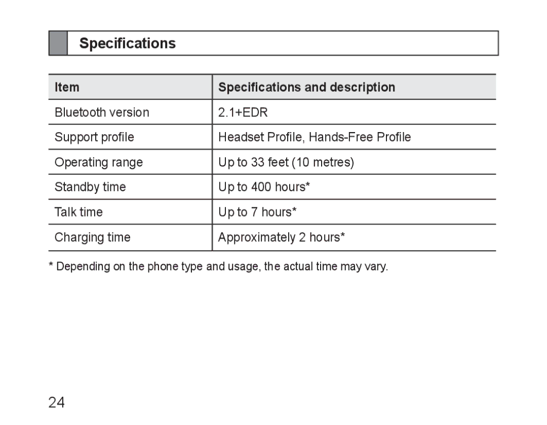 Samsung BHM1600EOECFOP, BHM1600EBECXEF, BHM1600EOECXEF, BHM1600EOECXET, BHM1600EBECXET Specifications and description 