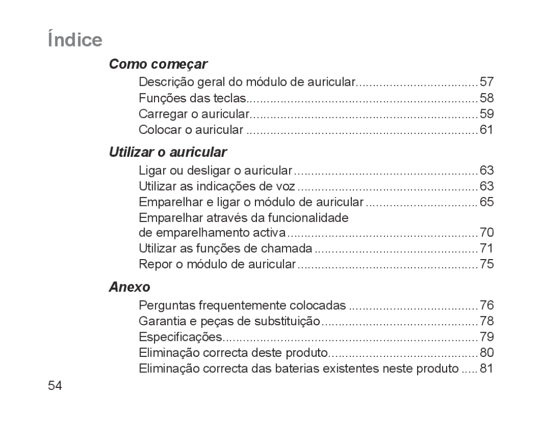 Samsung BHM1700EDECEUR, BHM1700VDECXEF, BHM1700VPECXEF, BHM1700EDECXEF, BHM1700EBECXEF, BHM1700EPECXEF manual Como começar 