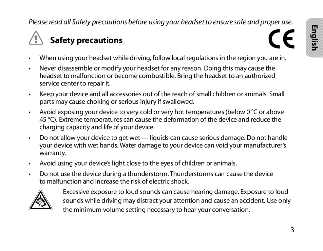 Samsung BHM1800EDRCSER, BHM1800EDECXEF, BHM1800EDECXEV, BHM1800EDECXEH, BHM1800EDECEUR, BHM1800EDECHAT manual Safety precautions 