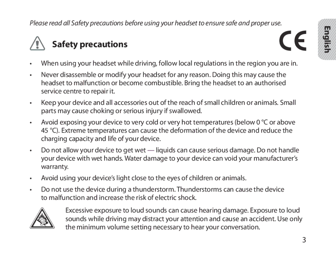 Samsung BHM1800EDRCSER, BHM1800EDECXEF, BHM1800EDECXEV, BHM1800EDECXEH, BHM1800EDECEUR, BHM1800EDECHAT manual Safety precautions 