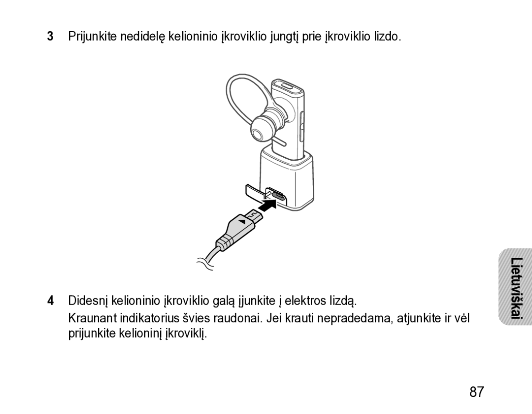 Samsung BHM3200EDECSER manual Lietuviškai 