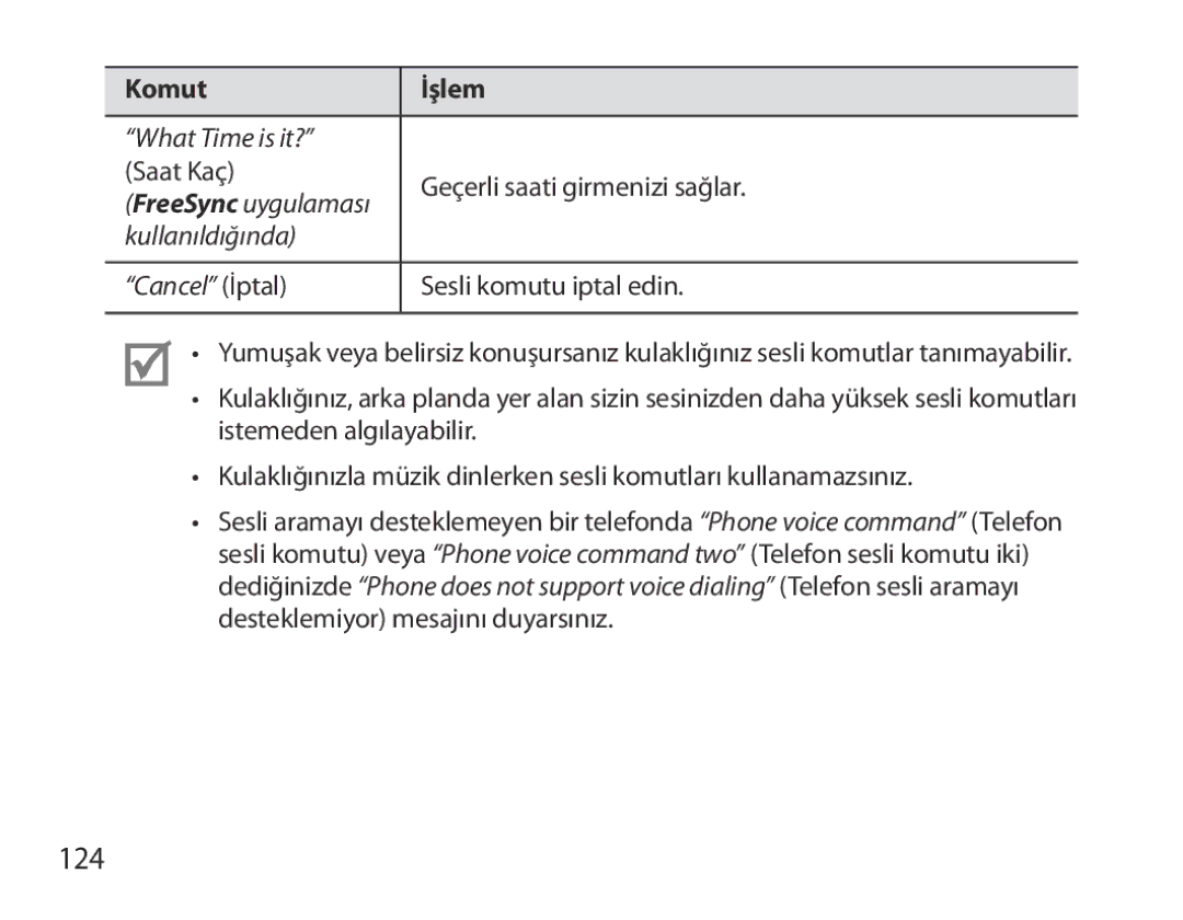 Samsung BHM3700EDECXEF, BHM3700EDEGXEF, BHM3700EDECXEH, BHM3700EDEGXEH, BHM3700EDRCSER manual 124 