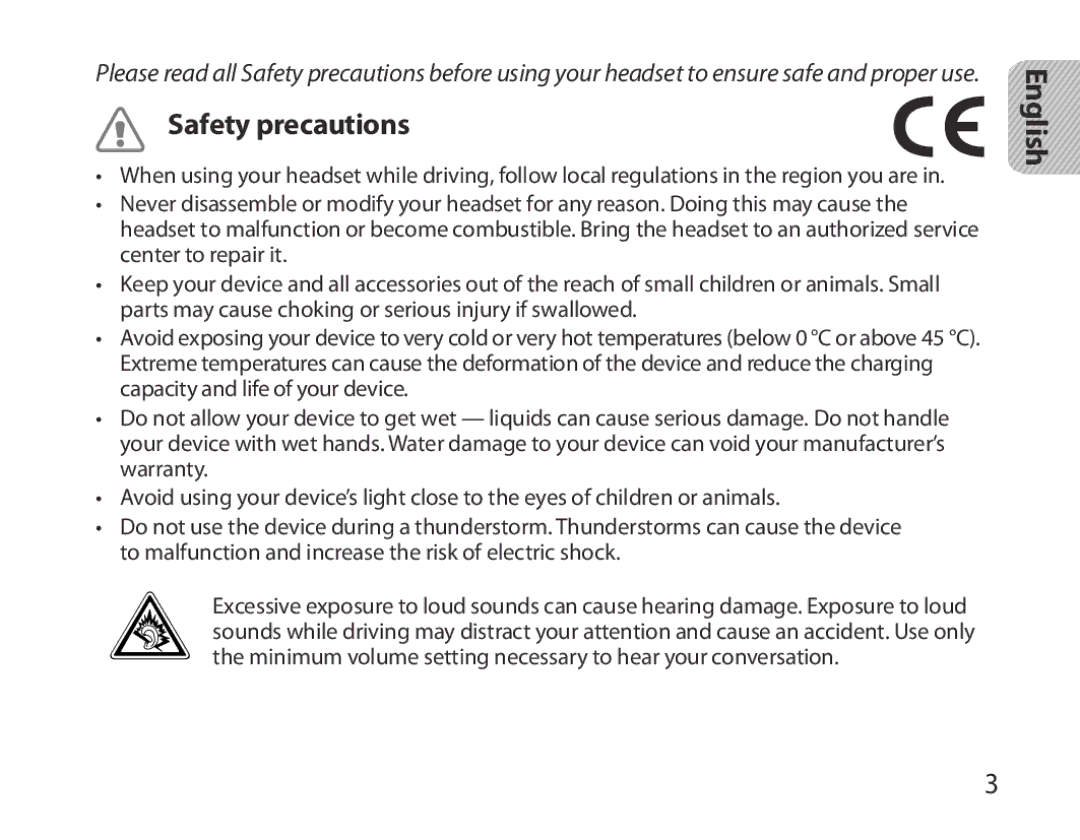 Samsung BHM3700EDEGXEF, BHM3700EDECXEF, BHM3700EDECXEH, BHM3700EDEGXEH, BHM3700EDRCSER manual Safety precautions 