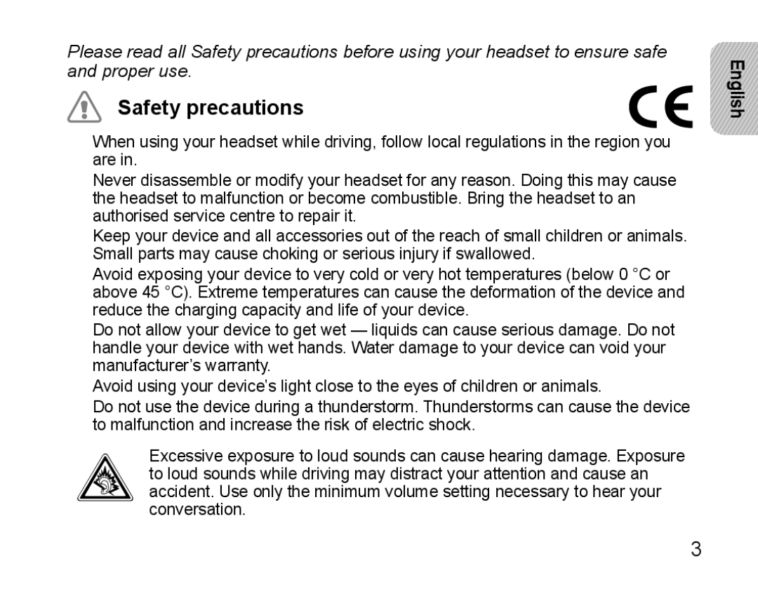 Samsung BHM5000EBECXEF, BHM5000EBECFOP, BHM5000EBECXEE, BHM5000EBECXEH, BHM5000EBRCSER manual Safety precautions 