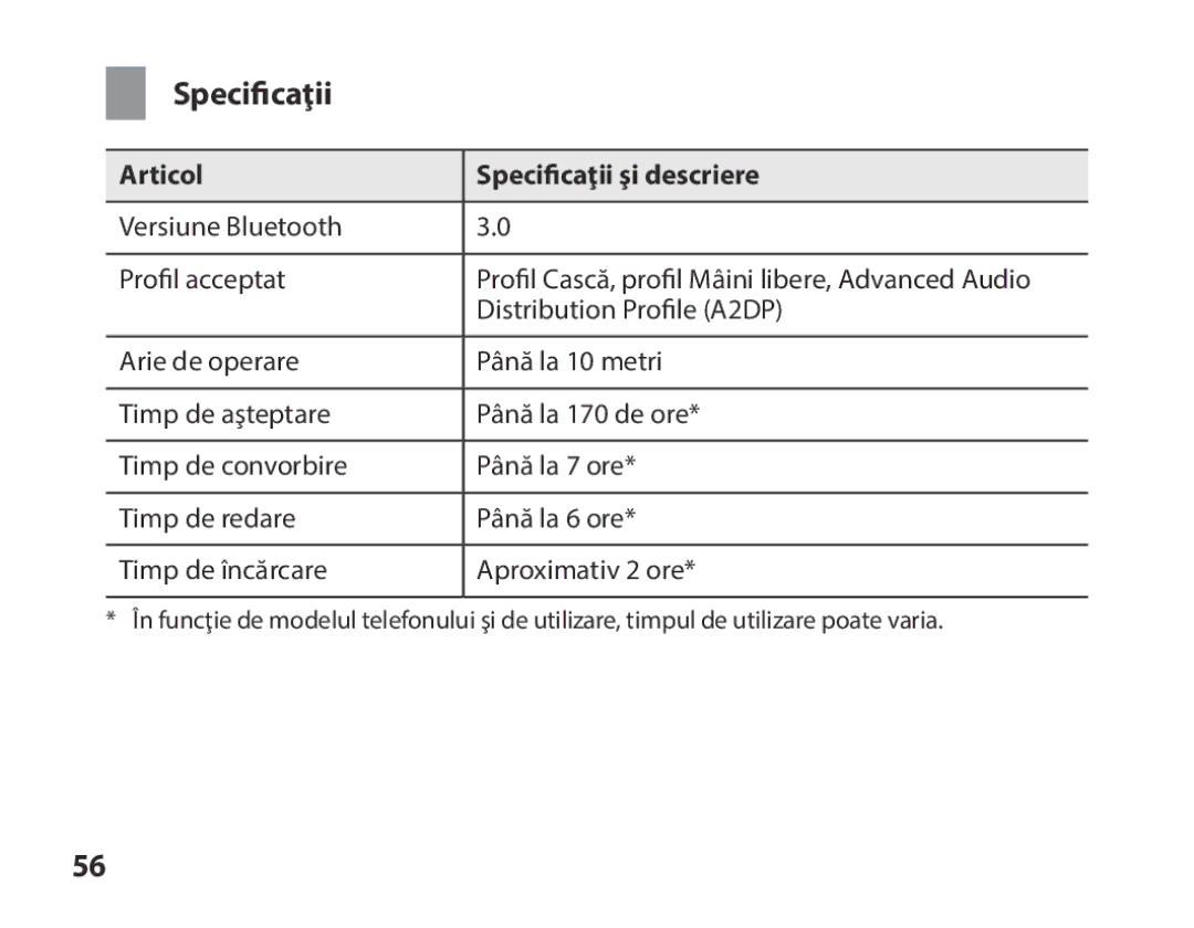 Samsung BHS3000EPECXEH, BHS3000EBECXEF, BHS3000EMECXET, BHS3000EBECXET, BHS3000EPECXET Articol Specificaţii şi descriere 